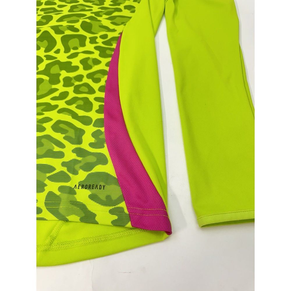 NWT Adidas PREDATOR Training Top Green Long Sleeves Track Soccer Top LARGE - Picture 6 of 12